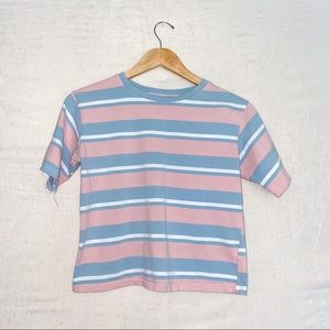 ❌SOLD❌Stripe Pastel Mini Tee